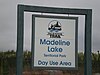 Madeline Lake day use area outside Yellowknife