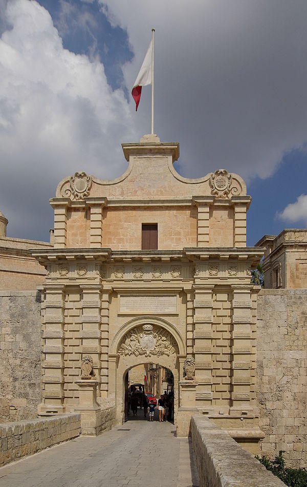 View of the Mdina Gate