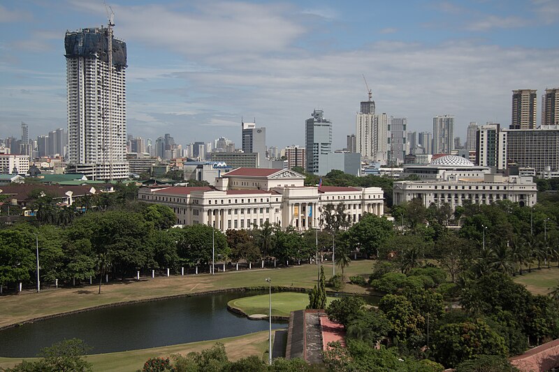 File:Manila as seen from Intramuros.jpg