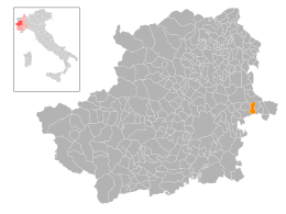 Lauriano - Mapa