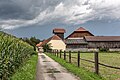 * Nomination Eastern view of the farm buildings of guest house Fleissner in Zollfeld, Maria Saal, Carinthia, Austria -- Johann Jaritz 02:48, 5 September 2020 (UTC) * Promotion  Support Good quality. --Basile Morin 03:44, 5 September 2020 (UTC)