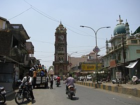Market street, Vansda, Gujarat India.JPG