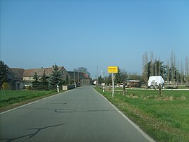 View of the entrance to Marksiedlitz