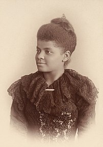 Ida B. Wells, journaliste américaine, un des chefs de file des débuts du mouvement des droits civiques aux États-Unis. (définition réelle 2 673 × 3 818)