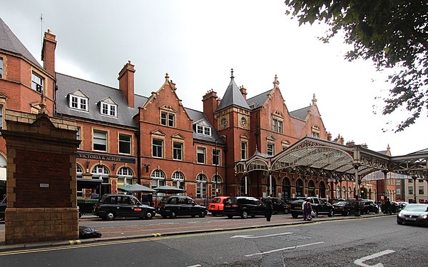 The facade of Marylebone station, designed by Henry William Braddock