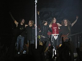 After Forever live at the Masters of Rock festival in 2007