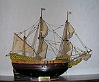 A Mayflower makettje