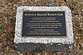 McEvers Bayard Brown Oak plaque