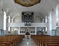 Blick zur Orgel