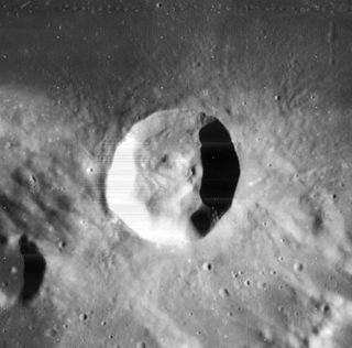 <span class="mw-page-title-main">Menelaus (crater)</span> Crater on the Moon