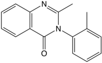 Struktur von Methaqualon