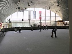 Ice skating in Canada Centre, Metulla Metula CanadaCentre.jpg