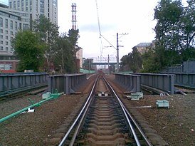 Cuello sureste de la estación Moscú II-Mitkovo