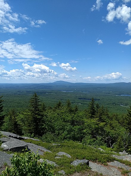 View of Mt Monadnock from Crotched Mountain