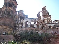 Mubarak Mandi Palace part of the complex Mubarak Mandi Complex, Jammu.jpg