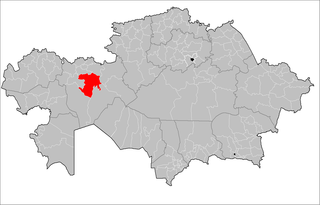 Mugalzhar District District in Aktobe Region, Kazakhstan