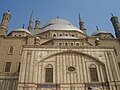 Hoofdgevel van de moskee van Muhammad Ali, de albasten moskee