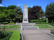 The Cenotaph in Municipal Gardens Municipal Gardens Aldershot Cenotaph.jpg