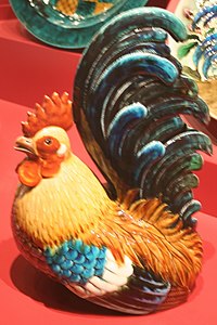 Coq, Marseille, musée des Arts décoratifs, de la Faïence et de la Mode.