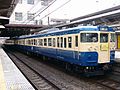 A 115-300 series EMU set on a Musashino service, March 2004