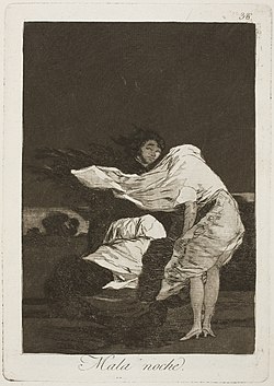 Museo del Prado - Goya - Caprichos - No. 36 - Mala noche.jpg