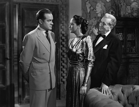 De gauche à droite : Bob Hope, Dorothy Lamour et Charles Dingle, dans La Brune de mes rêves (1947)