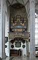Seitenorgel (Peter 1976) im restaurierten Renaissance-Prospekt über der Sakriste