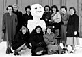 NACA Muroc Employees With a Snowman (7538102080).jpg