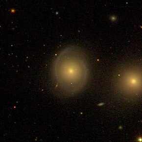 NGC 7779 & NGC 7778, snímek z SDSS