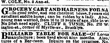New York Times, 1854 ad, reading "No Irish need apply." NINA-nyt.JPG