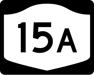 <span class="mw-page-title-main">New York State Route 15A</span> North–south state highway in the western portion of New York