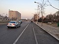 Binshui West Avenue on the northwest of the subdistrict, 2014