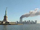 WTC u plamenu