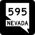 State Route 595 маркер