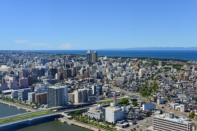 Image: Niigata from Bandaijima Building 20200906 P4