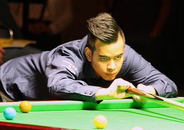 Saengkham at the 2015 Paul Hunter Classic