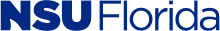 Nova sørøstlige universitet wordmark.svg