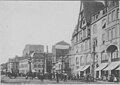 Marktplatz nach Süder, um 1900