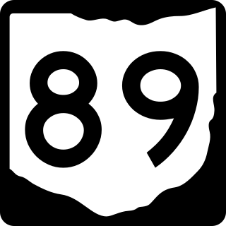 <span class="mw-page-title-main">Ohio State Route 89</span> State highway in Ashland County, Ohio, US