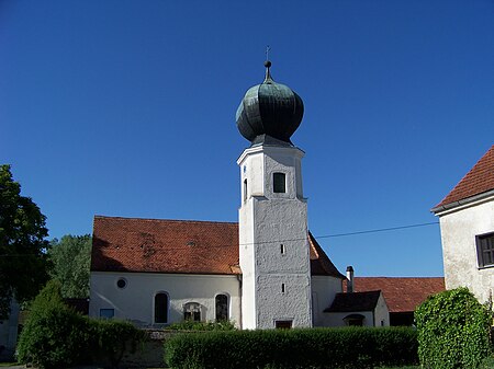 Oberschneiding Münchshöfen Kirche Sankt Sebastian