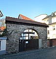 House and yard gate