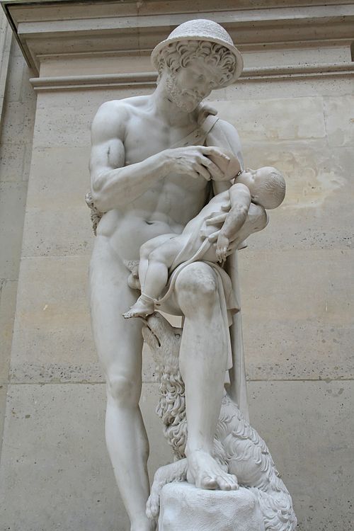 Oedipus in the arms of Phorbas