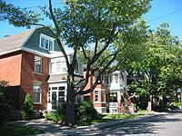 Typical architecture dating from the early 20th century Old Ottawa South.jpg