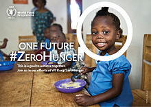 An image produced as part of the World Food Programme's social media campaign for World Food Day in 2015. One Future ZeroHunger.jpg