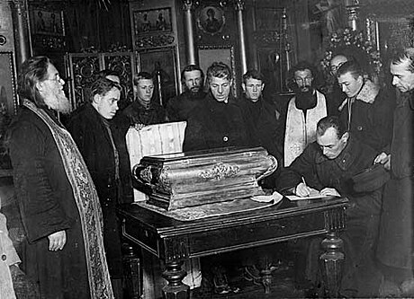 Confiscatie van kerkelijke goederen in Rusland in 1922