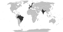 Opérateurs et futurs opérateurs du missile Meteor.
Opérateurs
Opérateurs futurs