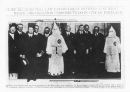 Oregon leaders meeting with the KKK.