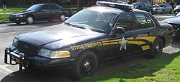 Oregon State Police car