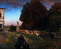 Oswald Achenbach - In the Park of the Villa Borghese - Google Art Project.jpg