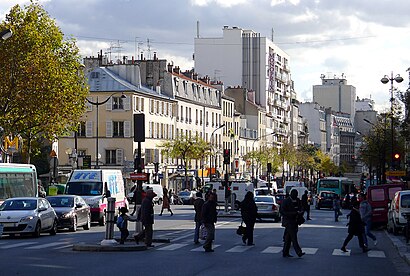 Comment aller à Rue de la Chapelle en transport en commun - A propos de cet endroit
